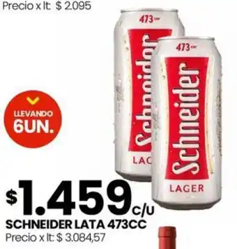 Punto Mayorista Schneider lata oferta