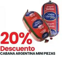 Punto Mayorista Cabana argentina mini piezas oferta