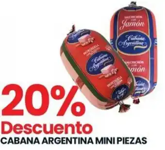 Punto Mayorista Cabana argentina mini piezas oferta