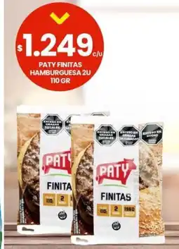 Punto Mayorista Paty finitas hamburguesa oferta