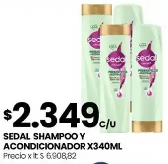 Punto Mayorista Sedal shampoo y acondicionador oferta