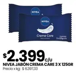 Punto Mayorista Nivea jabón crema care oferta