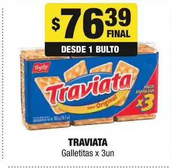 Maxi Ofertas Traviata Galletitas x 3un oferta
