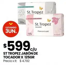 Punto Mayorista St tropez jabón de tocador oferta