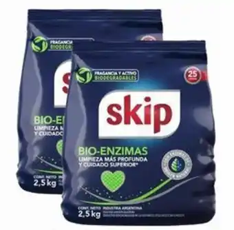 Punto Mayorista Skip jabón en polvo bio enzimas oferta