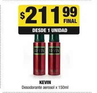 Maxi Ofertas Kevin Desodorante Aerosol x 150ml oferta