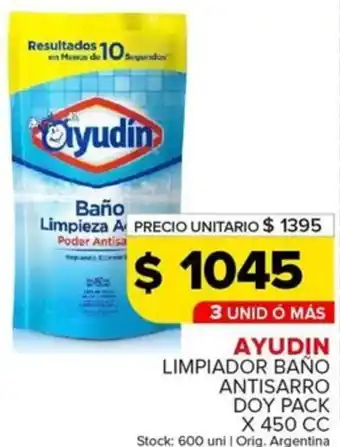 Carrefour Maxi Ayudin limpiador baño antisarro oferta