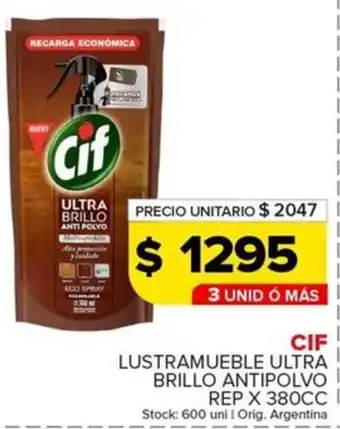 Carrefour Maxi Lustramueble ultra brillo antipolvo rep oferta