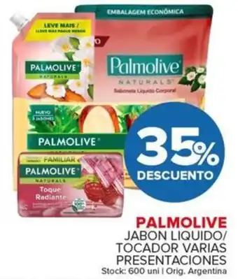 Carrefour Maxi Palmolive jabon liquido oferta