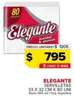 Carrefour Maxi Elegante servilletas oferta