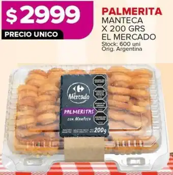 Carrefour Maxi Palmerita manteca el mercado oferta