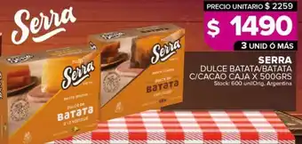 Carrefour Maxi Serra dulce batata oferta