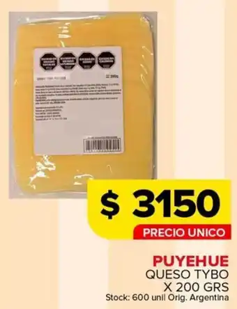 Carrefour Maxi Puyehue queso tybo oferta