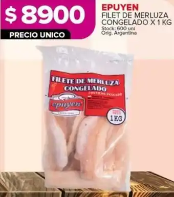 Carrefour Maxi Epuyen filet de merluza congelado oferta