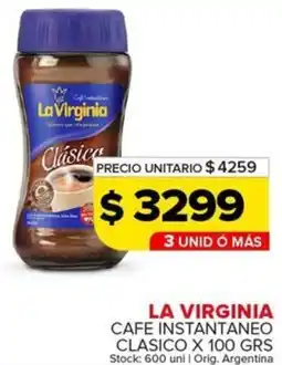 Carrefour Maxi La virginia cafe instantaneo clasico oferta