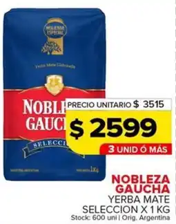 Carrefour Maxi Nobleza gaucha yerba mate seleccion oferta