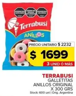 Carrefour Maxi Terrabusi galletitas anillos original oferta