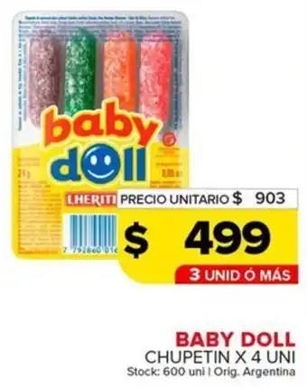 Carrefour Maxi Baby doll chupetin oferta