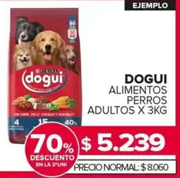 Carrefour Maxi Dogui alimentos perros adultos oferta