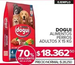 Carrefour Maxi Dogui alimentos perros adultos oferta