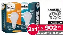 Carrefour Maxi Candela lampara led bulbo oferta