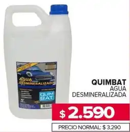 Carrefour Maxi Quimbat agua desmineralizada oferta