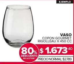 Carrefour Maxi Vaso copon gourmet rigolleau oferta