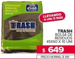 Carrefour Maxi Trash bolsa de residuos oferta