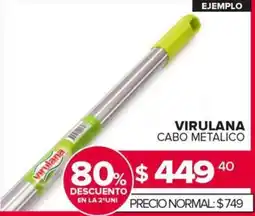 Carrefour Maxi Virulana cabo metalico oferta