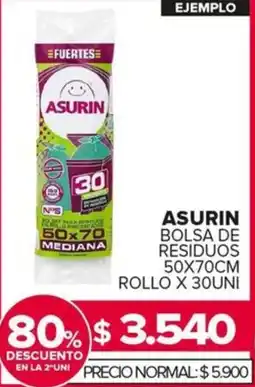 Carrefour Maxi Asurin bolsa de residuos oferta