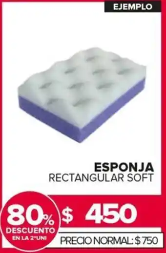 Carrefour Maxi Esponja rectangular soft oferta