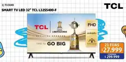 Cetrogar Tcl smart tv led 32" oferta