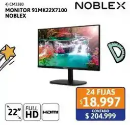 Cetrogar Noblex monitor 22" oferta