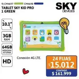 Cetrogar Sky devices tablet sky kid pro 10.1" oferta