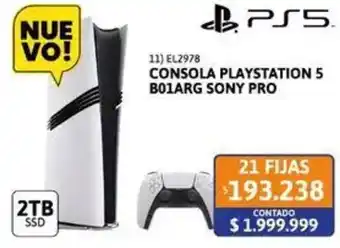 Cetrogar Sony pro consola playstation 5 oferta