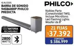 Cetrogar Philco barra de sonido predicta oferta