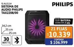 Cetrogar Philips sistema de audio oferta