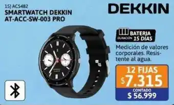 Cetrogar Dekkin smartwatch dekkin oferta