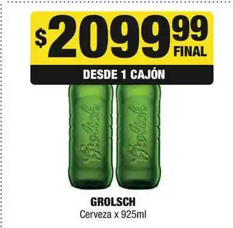 Grolsch Cerveza x 925ml