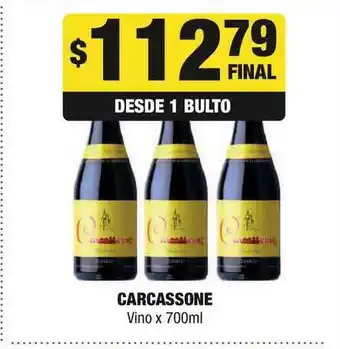 Maxi Ofertas Carcassone Vino x 700ml oferta