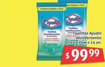 Gomez Pardo Toallitas Ayudin Desinfectantes Fresca Flow oferta