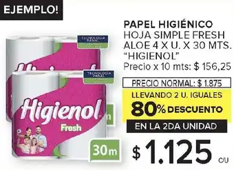 Carrefour Higienol Fresh oferta