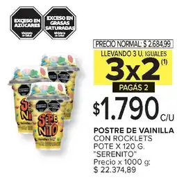 Carrefour SERENITO Postre de vainilla oferta