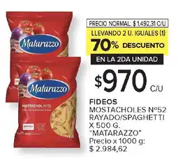 Carrefour MATARAZZO Fideos oferta