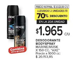 Carrefour AXE Desodorante bodyspray oferta