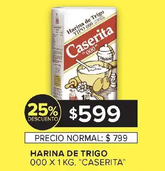 Carrefour CASERITA Harina de trigo oferta