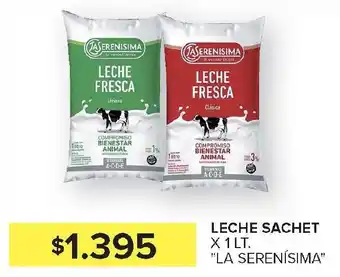 Carrefour LA SERENÍSIMA Leche fresca oferta