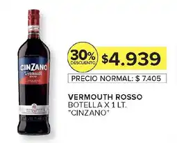 Carrefour CINZANO Vermouth rosso oferta