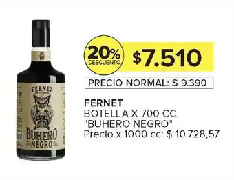 Carrefour FERNET Negro oferta