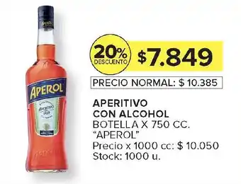 Carrefour APEROL Aperitivo con alcohol oferta